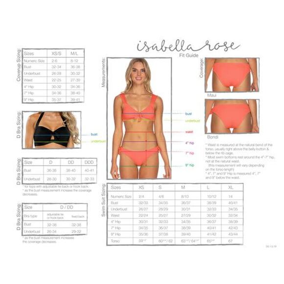 Isabella Rose Marseille Triangle Top NWT SIZE M - Picture 7 of 7